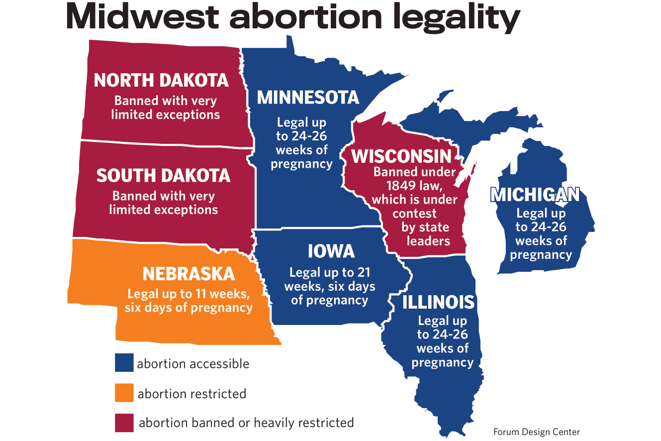 'A whirlwind': Abortion in Minnesota one year after the fall of Roe v. Wade - Vimarsana News